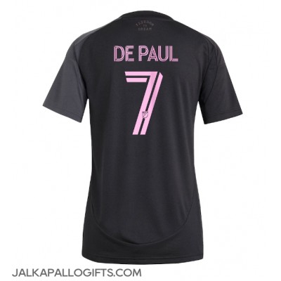 Inter Miami Rodrigo De Paul #7 Vieraspaita Naiset 2025-26 Lyhythihainen Inter Miami Rodrigo De Paul #7 Vieraspaita Naiset 2025-26 Lyhythihainen